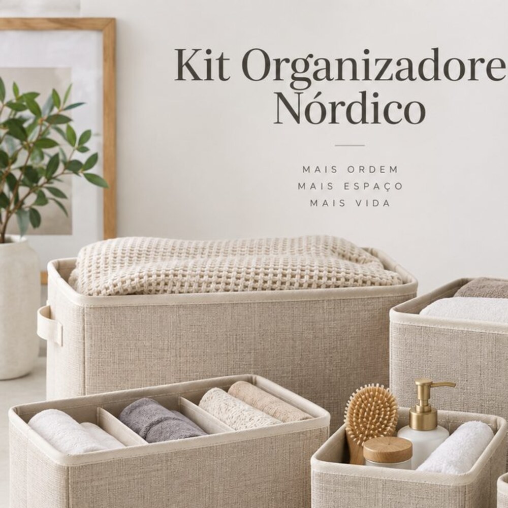 Kit Organizadores Nórdico - detalhe 1