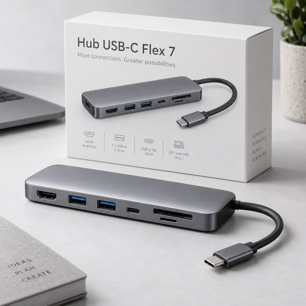 Hub USB-C Flex 7